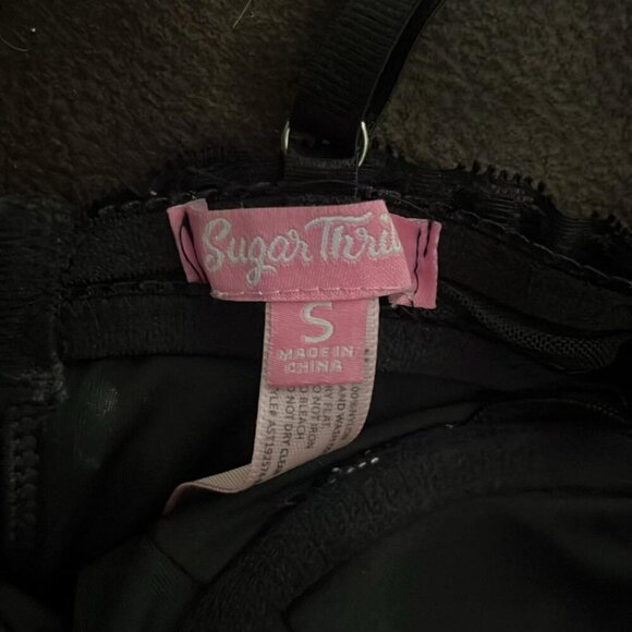 🖤 Dolls Kill Sugar Thrillz “Midnight I’m Baby” Slip Dress – Size S 🖤 - Picture 3 of 3